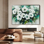 Floral Canvas Wall Art WAD780-F 90 x 60 cm / Stretched on hidden frame