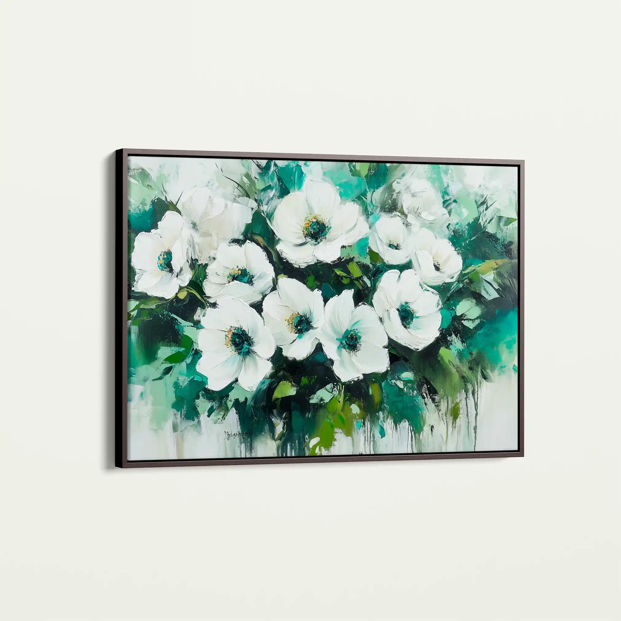 Floral Canvas Wall Art WAD780-F 90 x 60 cm / Stretched on hidden frame
