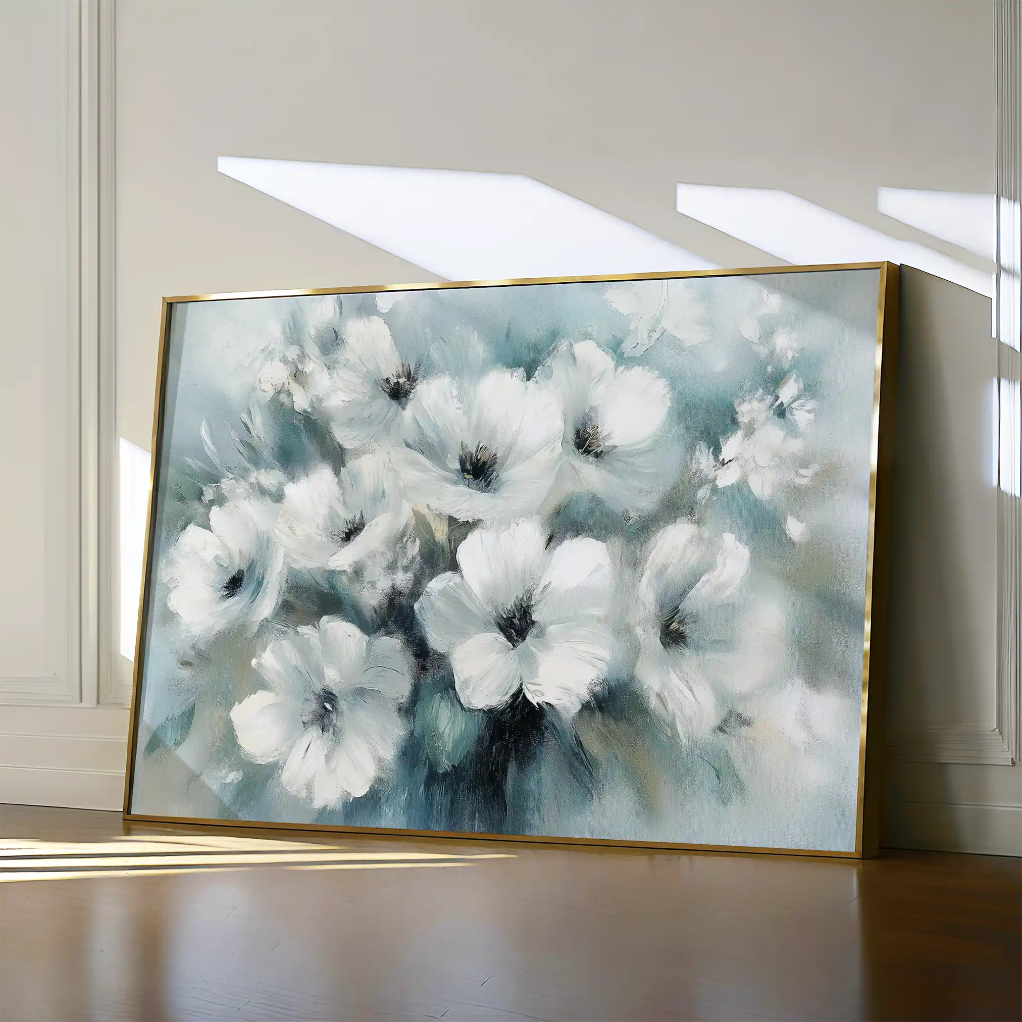 Floral Canvas Wall Art WAD781-F 90 x 60 cm / Stretched on hidden frame