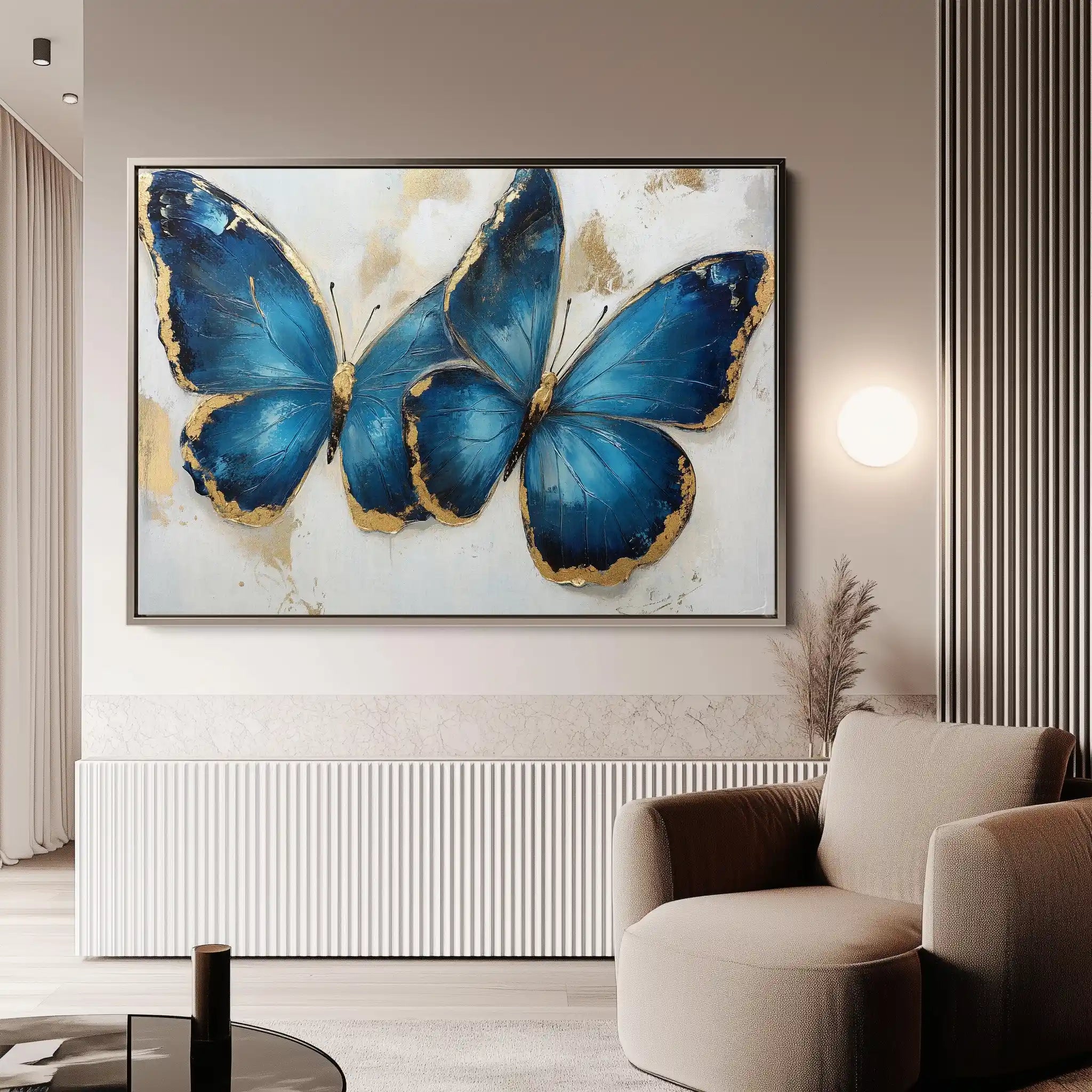 Floral Canvas Wall Art WAD782-F 90 x 60 cm / Stretched on hidden frame