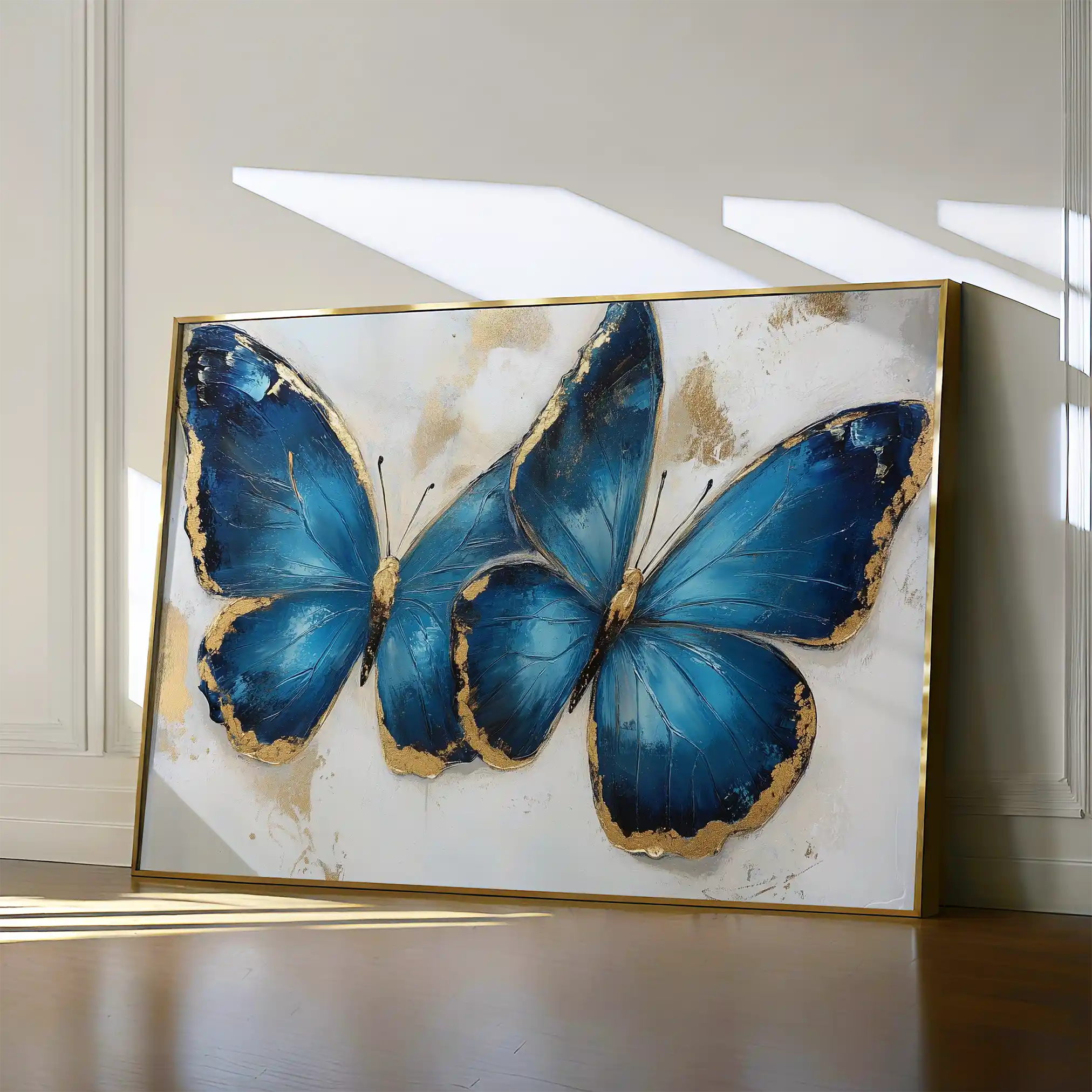 Floral Canvas Wall Art WAD782-F 90 x 60 cm / Stretched on hidden frame