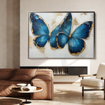 Floral Canvas Wall Art WAD782-F 90 x 60 cm / Stretched on hidden frame