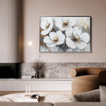 Floral Canvas Wall Art WAD783-F 90 x 60 cm / Stretched on hidden frame