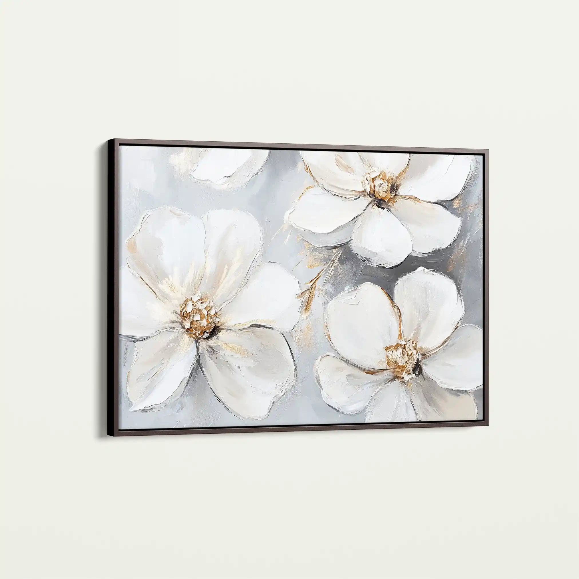 Floral Canvas Wall Art WAD785-F 90 x 60 cm / Stretched on hidden frame