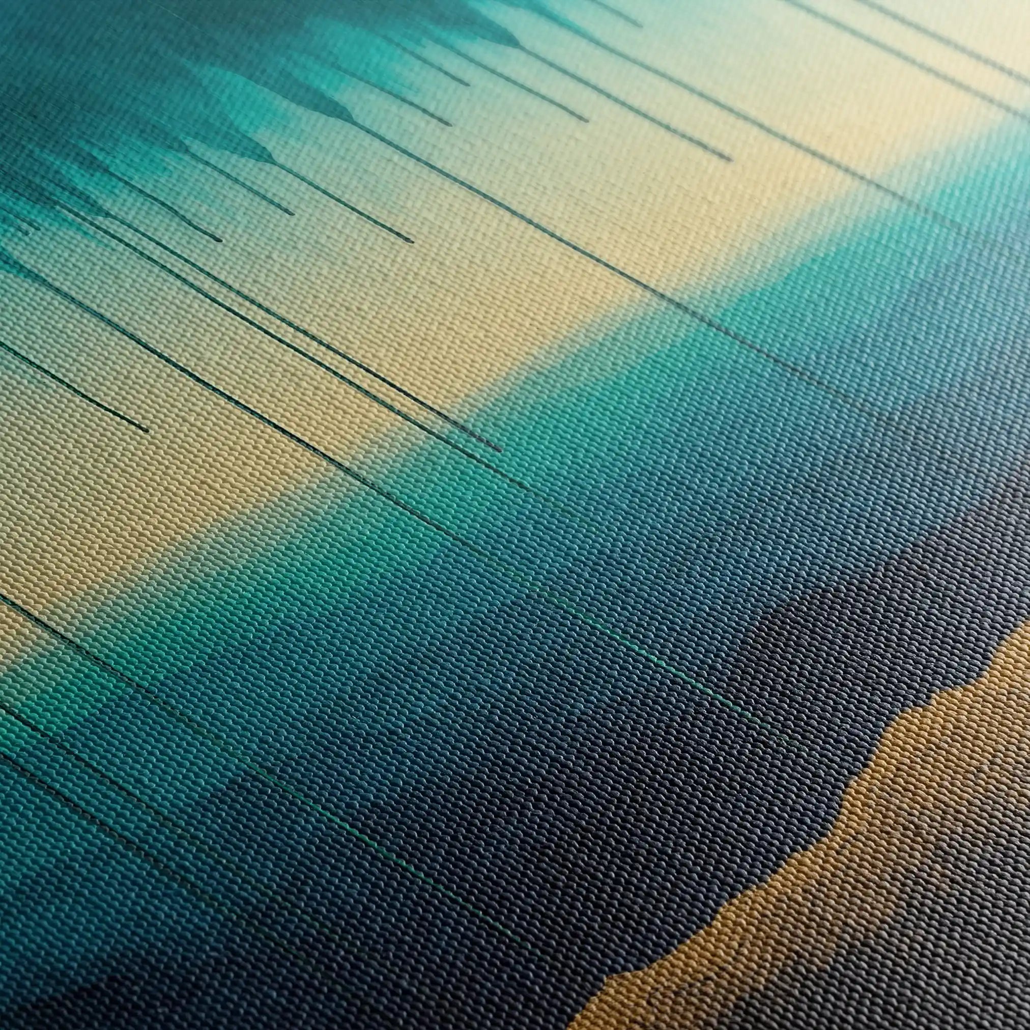 Abstract 786 Canvas Art 60 x 60 cm / Stretched on hidden frame