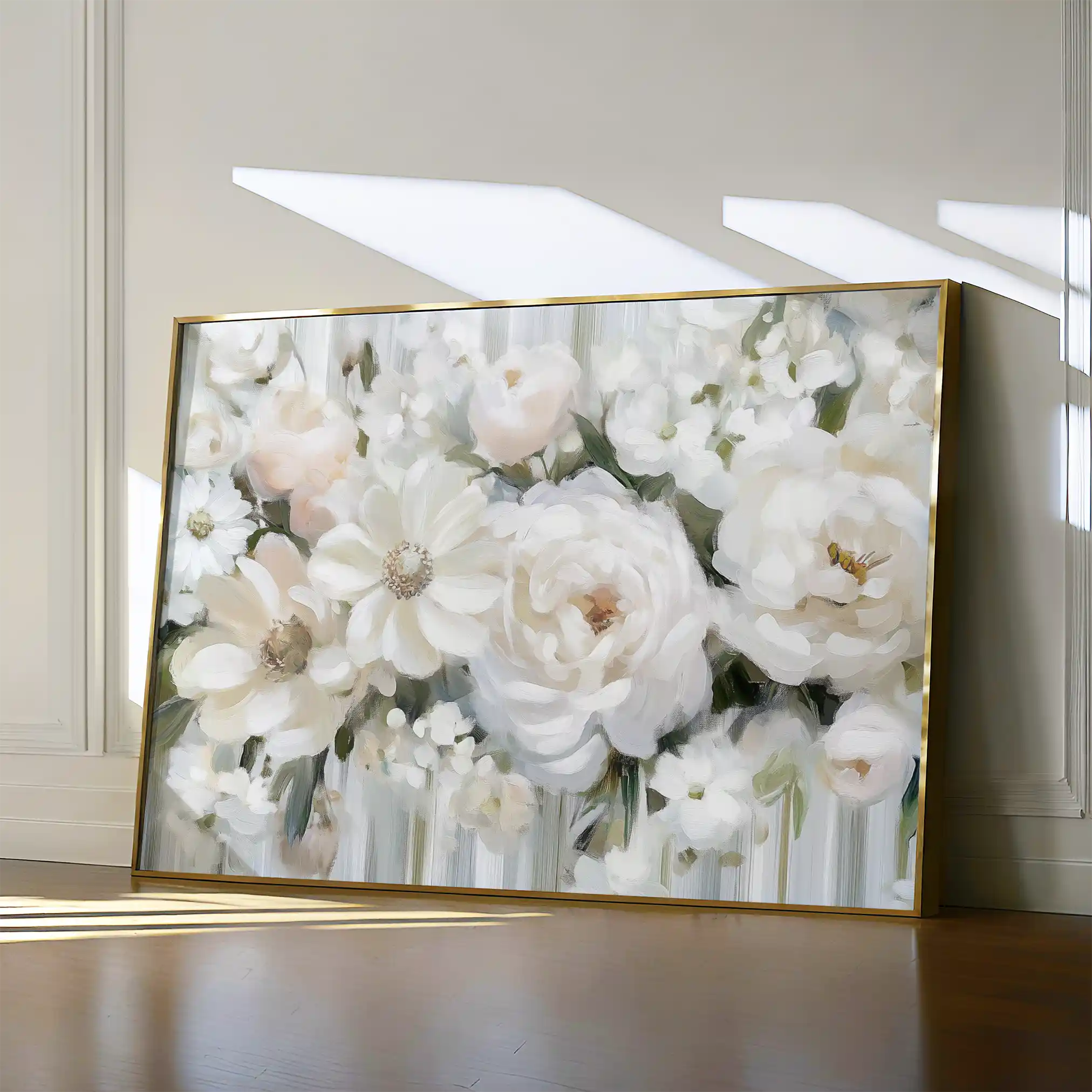 Floral Canvas Wall Art WAD786-F 90 x 60 cm / Stretched on hidden frame