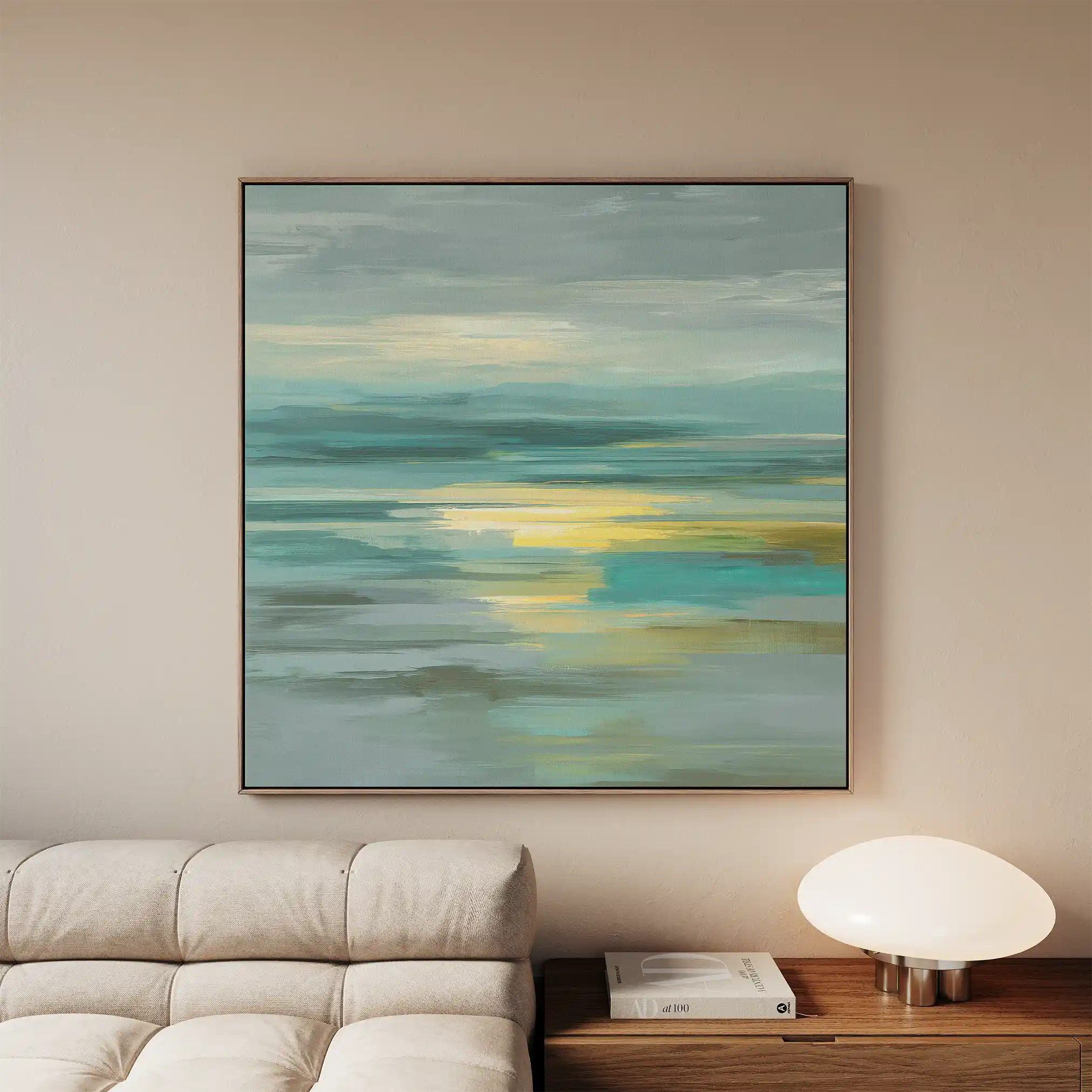 Abstract 787 Canvas Art 60 x 60 cm / Stretched on hidden frame