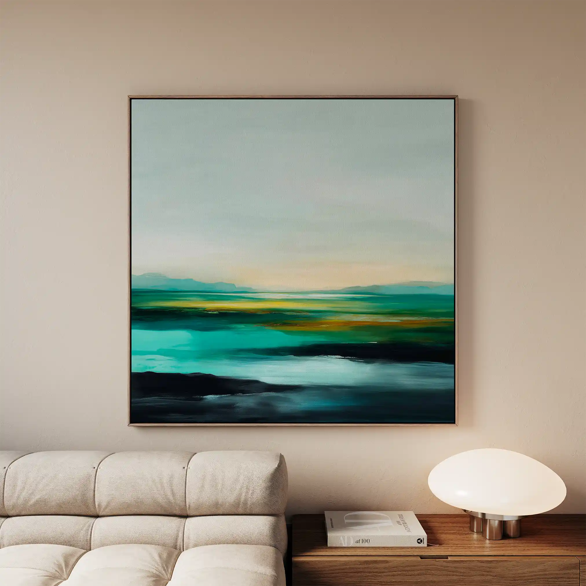 Abstract 788 Canvas Art 60 x 60 cm / Stretched on hidden frame