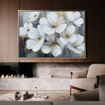 Floral Canvas Wall Art WAD792-F 90 x 60 cm / Stretched on hidden frame