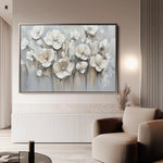 Floral Canvas Wall Art WAD793-F 90 x 60 cm / Stretched on hidden frame