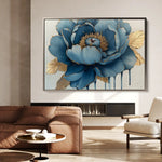 Floral Canvas Wall Art WAD796-F 90 x 60 cm / Stretched on hidden frame