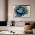 Floral Canvas Wall Art WAD796-F 90 x 60 cm / Stretched on hidden frame