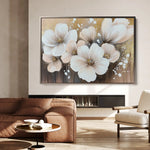 Floral Canvas Wall Art WAD797-F 90 x 60 cm / Stretched on hidden frame