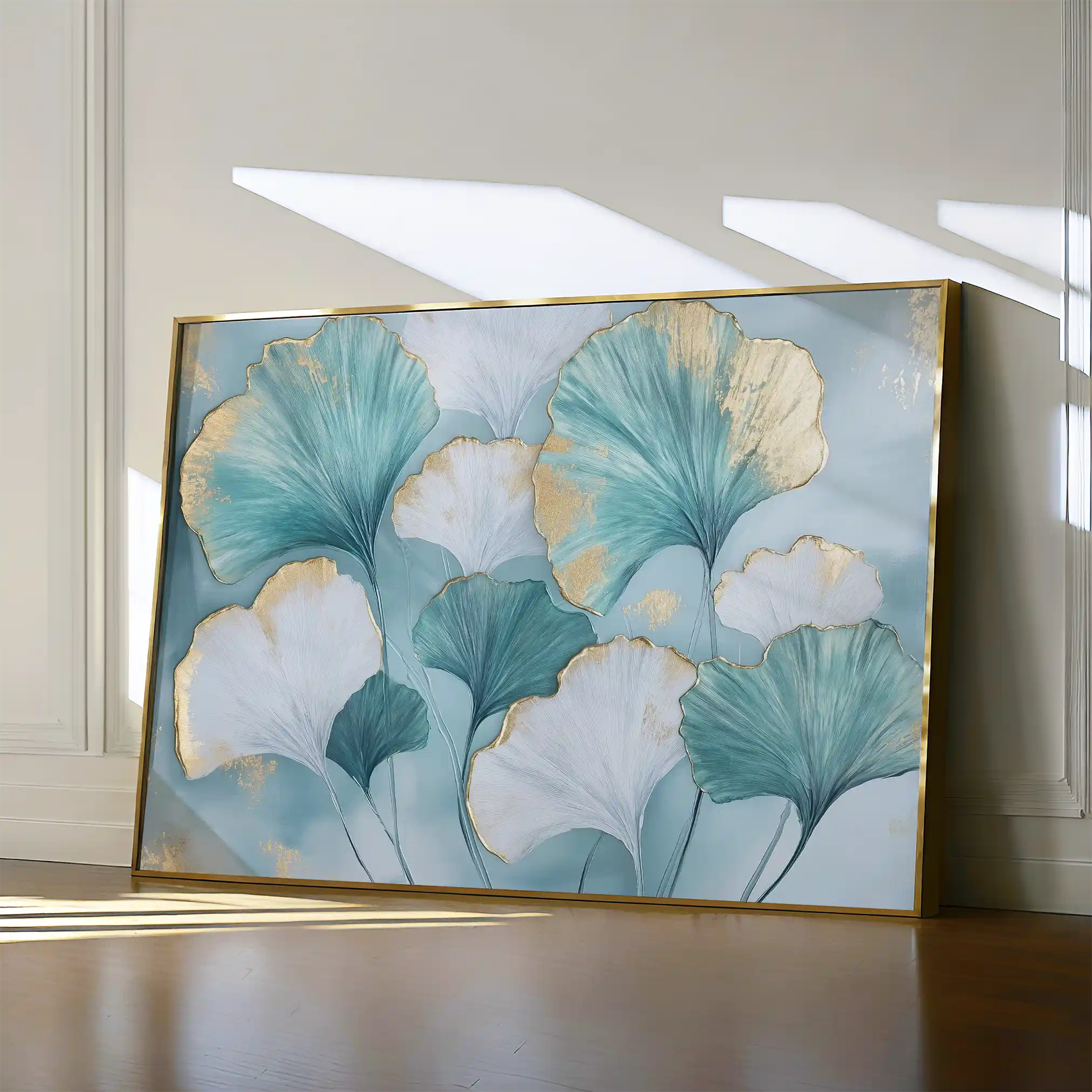 Floral Canvas Wall Art WAD798-F 90 x 60 cm / Stretched on hidden frame