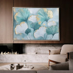 Floral Canvas Wall Art WAD798-F 90 x 60 cm / Stretched on hidden frame