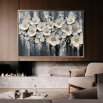 Floral Canvas Wall Art WAD800-F 90 x 60 cm / Stretched on hidden frame