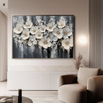 Floral Canvas Wall Art WAD800-F 90 x 60 cm / Stretched on hidden frame