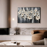 Floral Canvas Wall Art WAD800-F 90 x 60 cm / Stretched on hidden frame