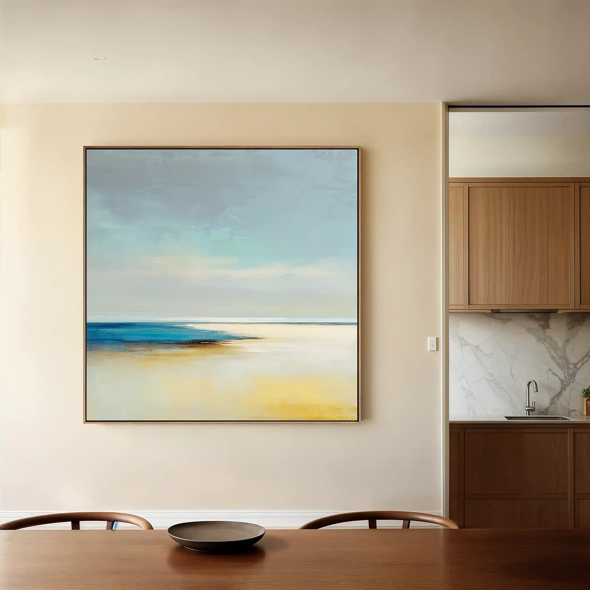 Abstract 801 Canvas Art 60 x 60 cm / Stretched on hidden frame