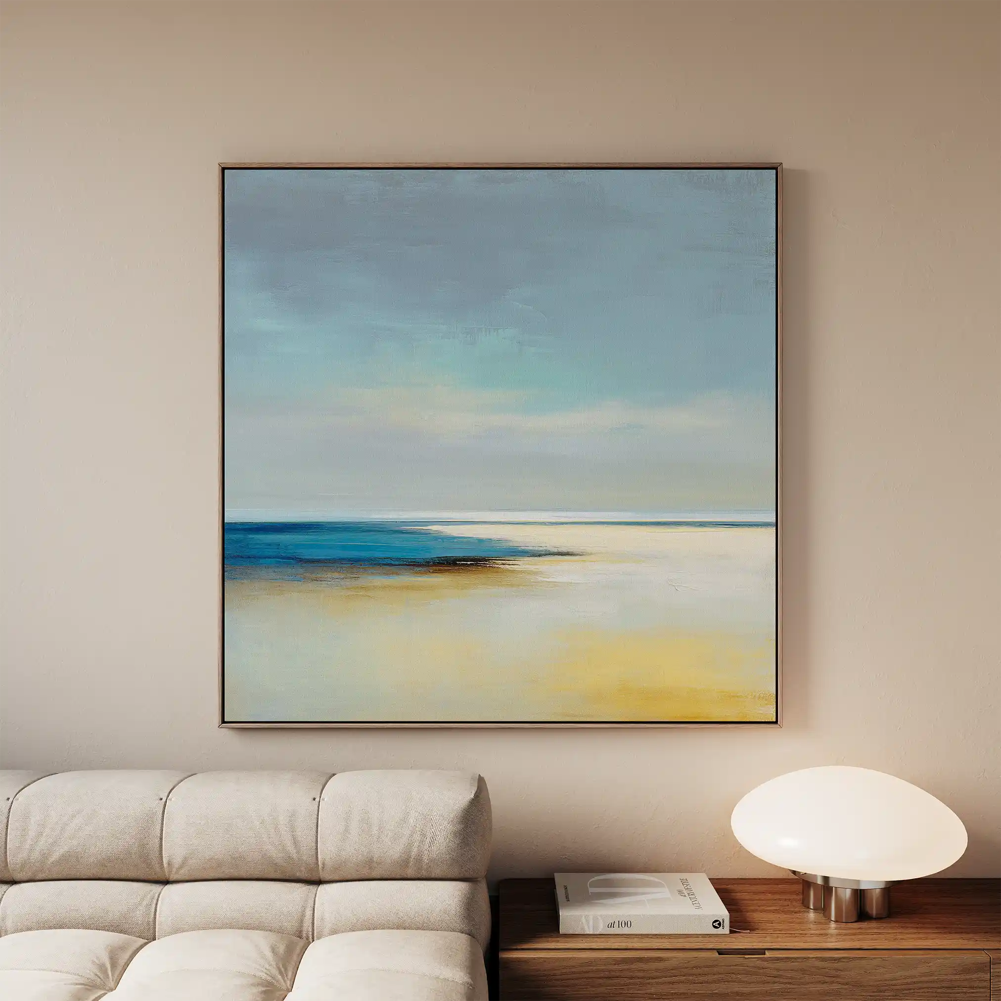 Abstract 801 Canvas Art 60 x 60 cm / Stretched on hidden frame