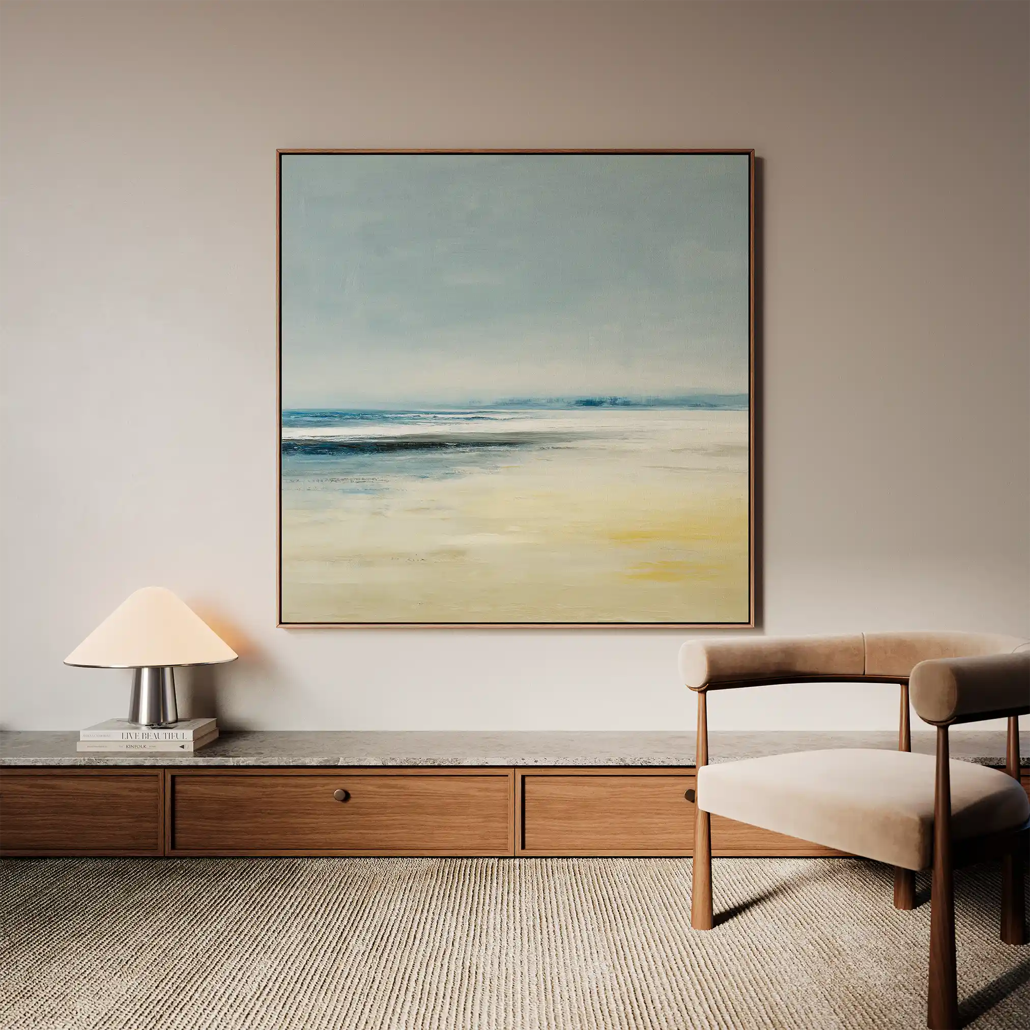 Abstract 802 Canvas Art 60 x 60 cm / Stretched on hidden frame