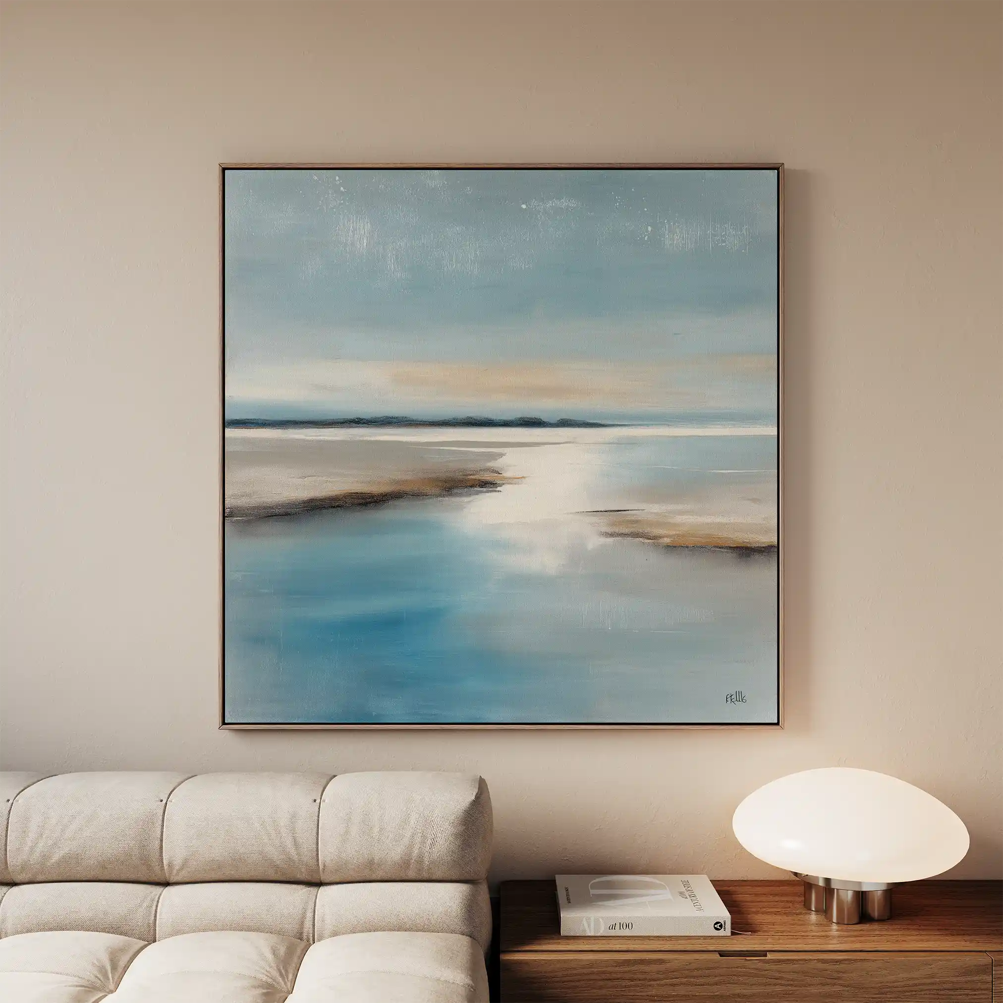 Abstract 803 Canvas Art 60 x 60 cm / Stretched on hidden frame