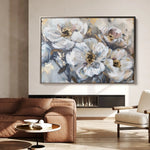 Floral Canvas Wall Art WAD803-F 90 x 60 cm / Stretched on hidden frame