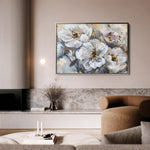 Floral Canvas Wall Art WAD803-F 90 x 60 cm / Stretched on hidden frame