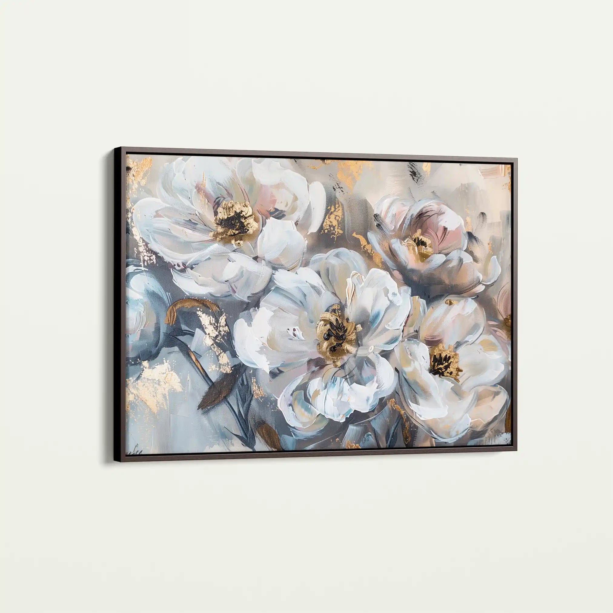 Floral Canvas Wall Art WAD803-F 90 x 60 cm / Stretched on hidden frame
