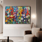Floral Canvas Wall Art WAD805-F 90 x 60 cm / Stretched on hidden frame