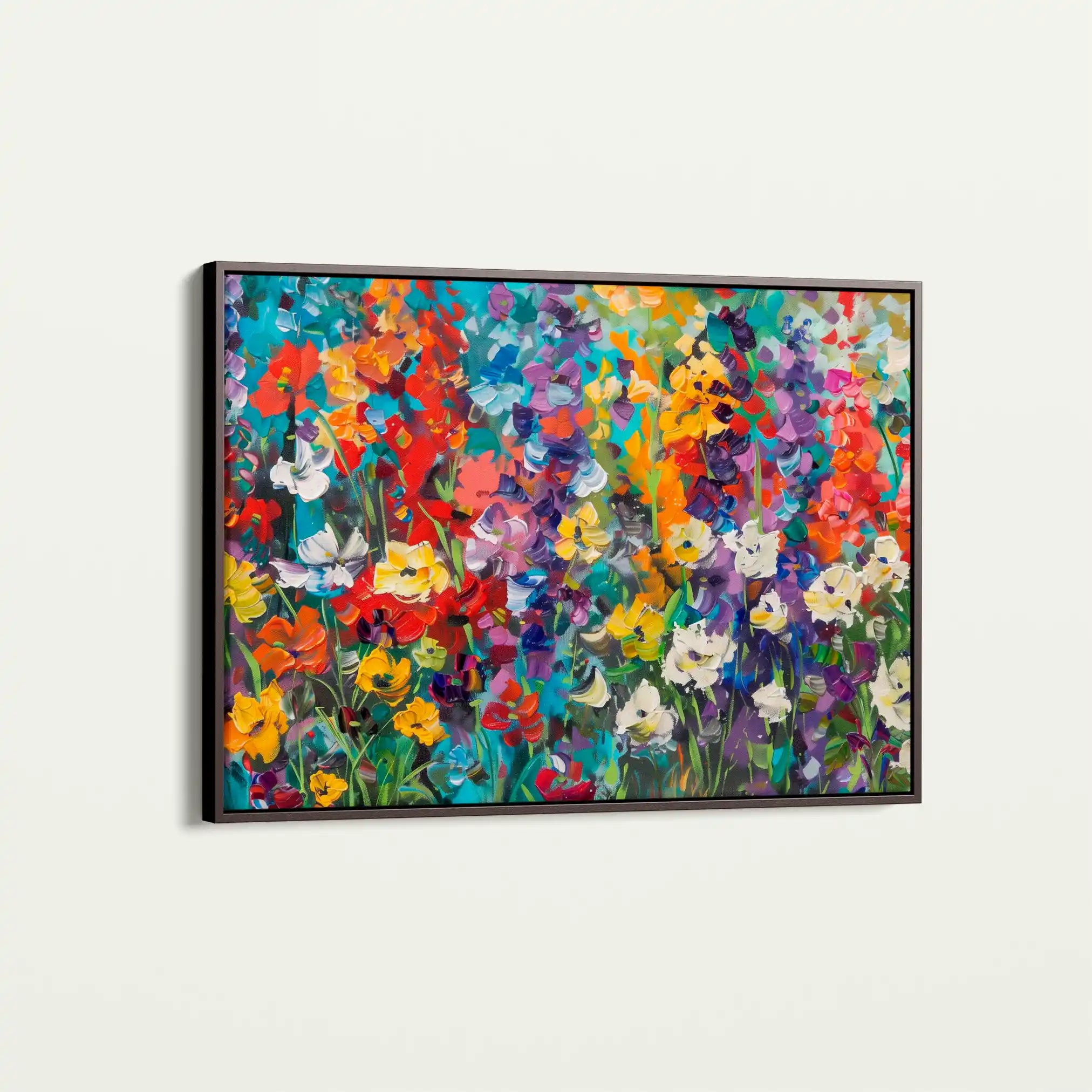 Floral Canvas Wall Art WAD805-F 90 x 60 cm / Stretched on hidden frame