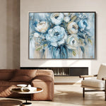 Floral Canvas Wall Art WAD807-F 90 x 60 cm / Stretched on hidden frame