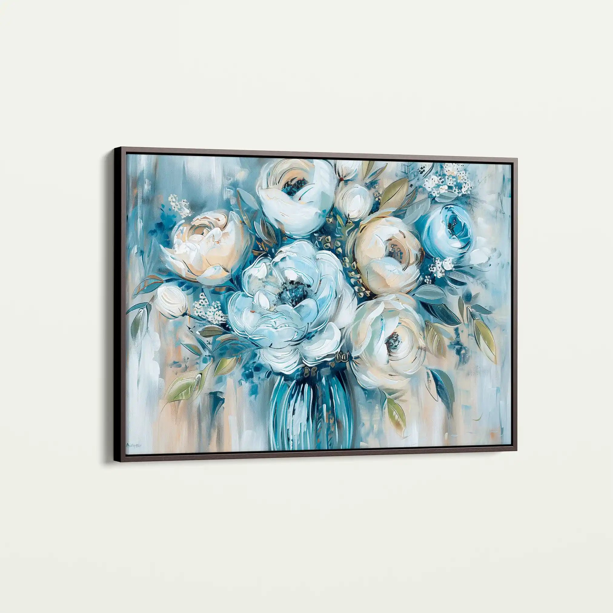 Floral Canvas Wall Art WAD807-F 90 x 60 cm / Stretched on hidden frame