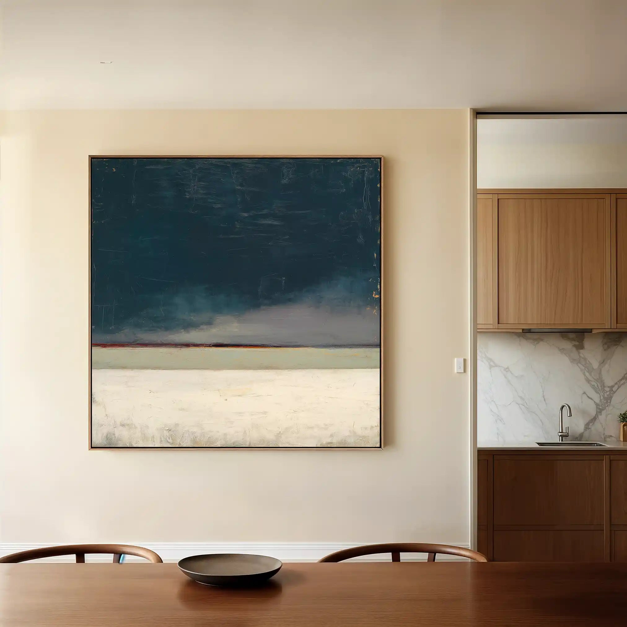 Abstract 809 Canvas Art 60 x 60 cm / Stretched on hidden frame