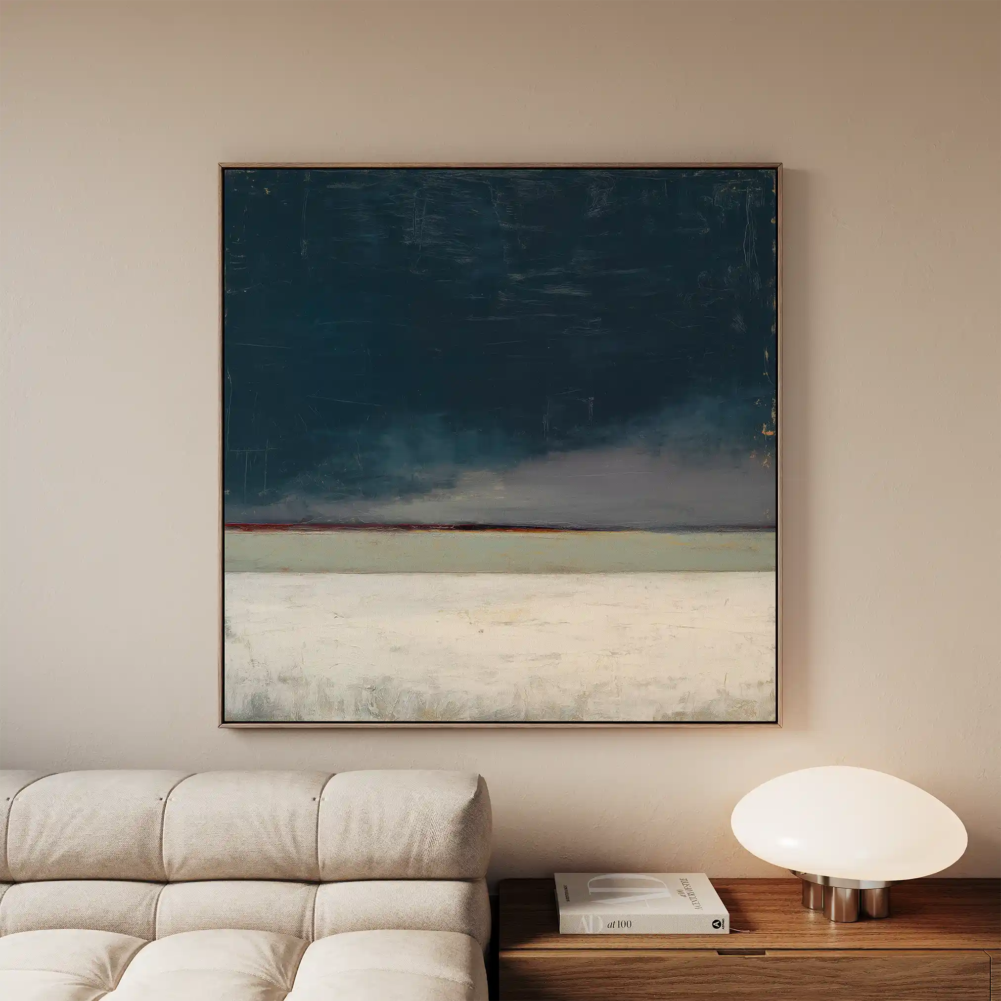 Abstract 809 Canvas Art 60 x 60 cm / Stretched on hidden frame