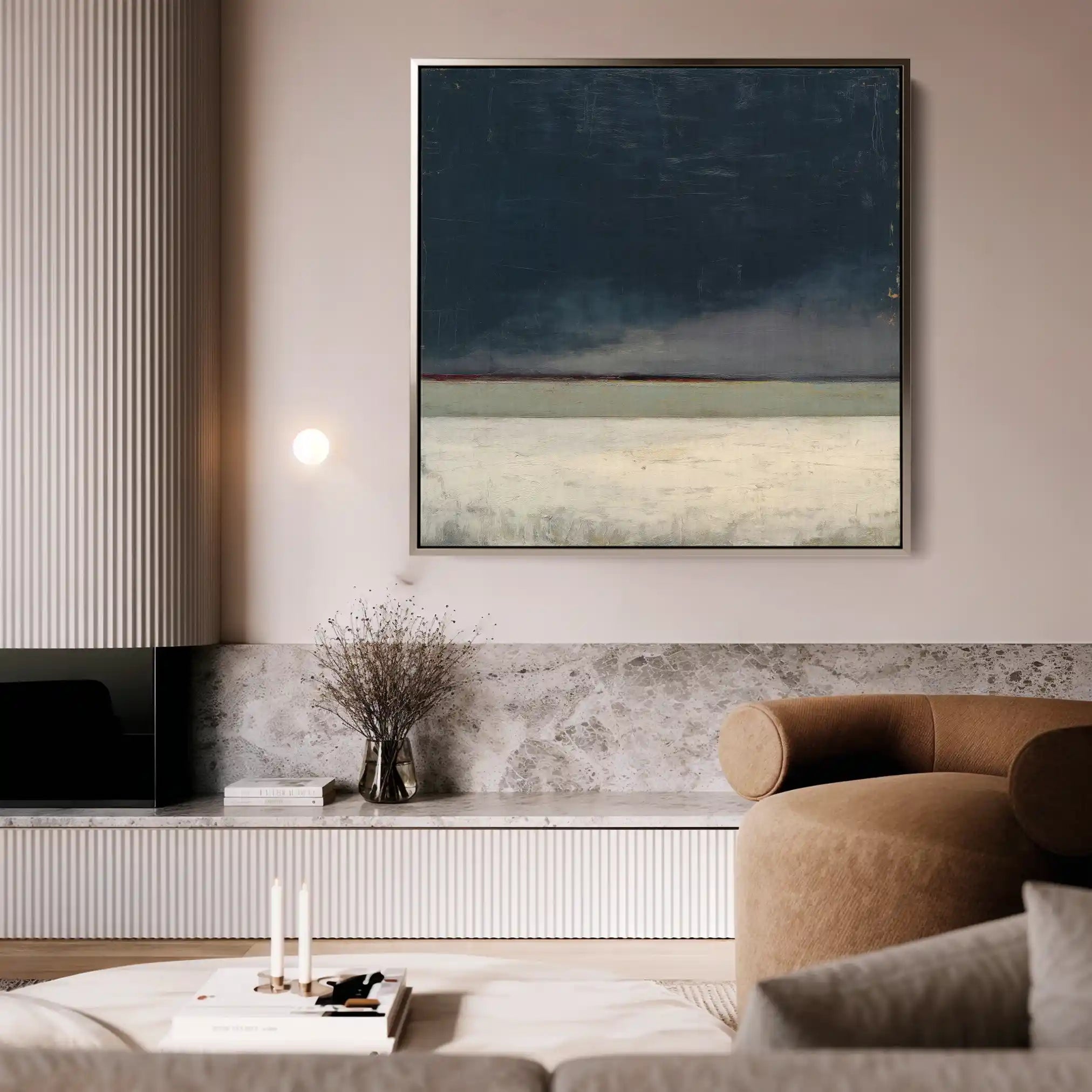 Abstract 809 Canvas Art 60 x 60 cm / Stretched on hidden frame