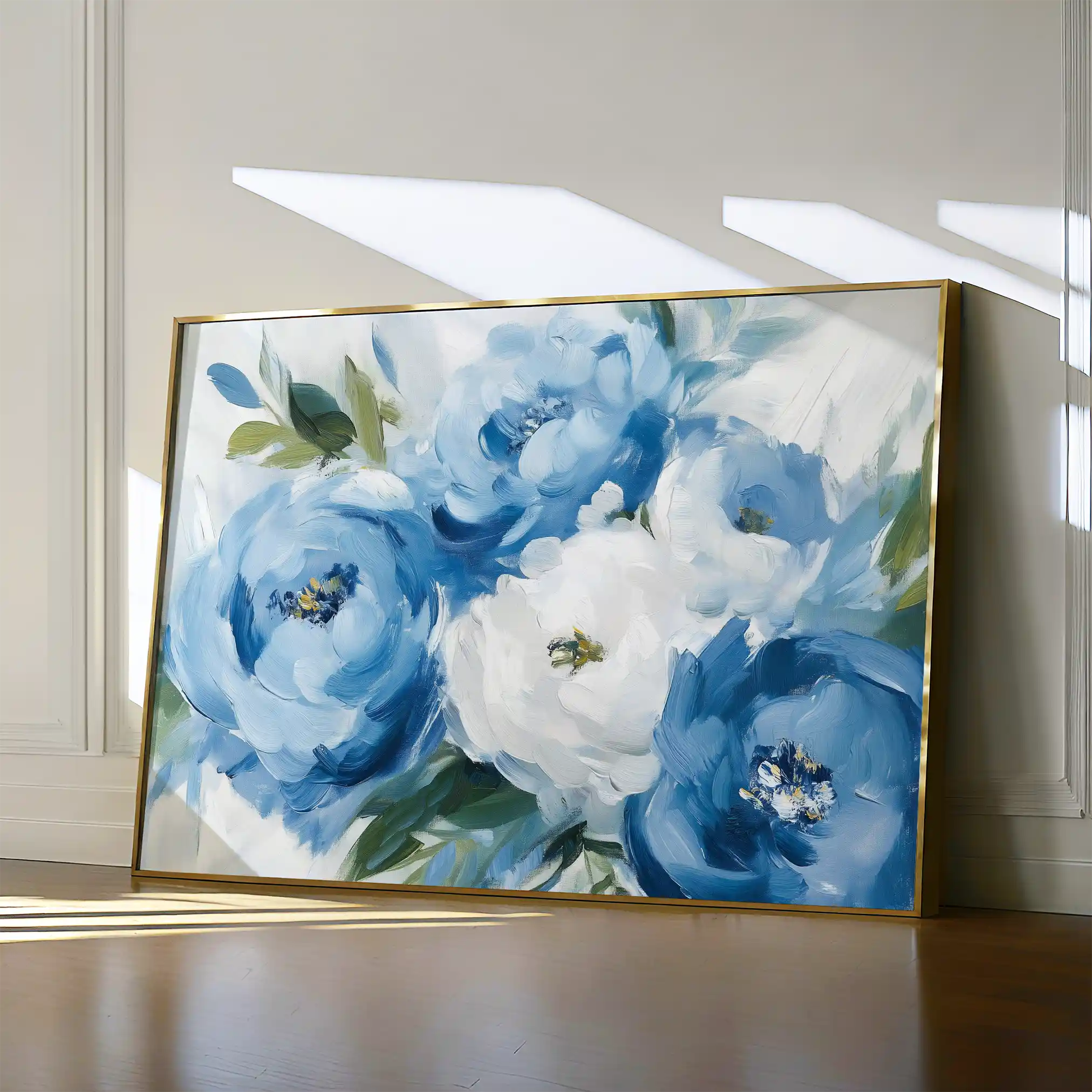 Floral Canvas Wall Art WAD811-F 90 x 60 cm / Stretched on hidden frame