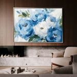 Floral Canvas Wall Art WAD811-F 90 x 60 cm / Stretched on hidden frame