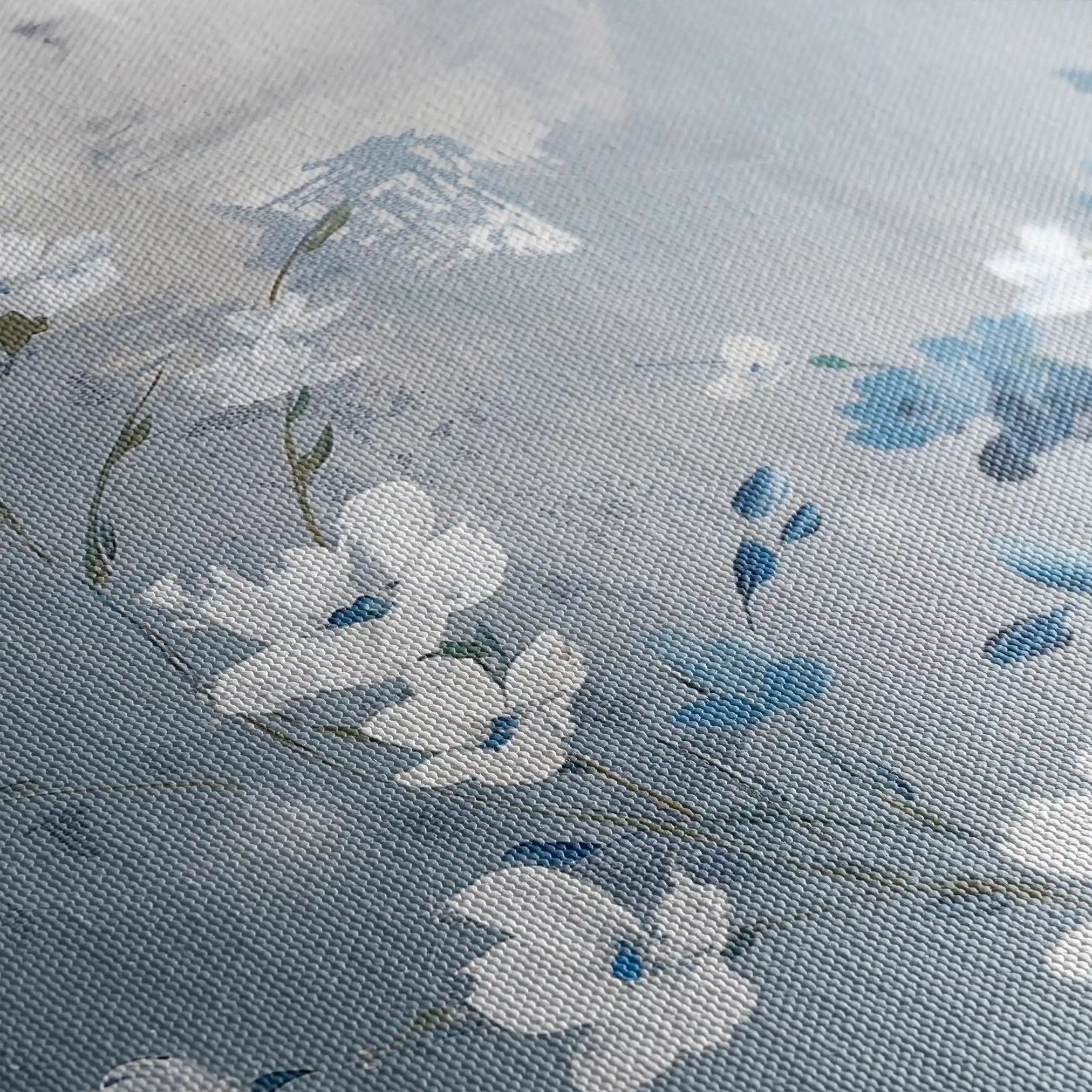 Floral Canvas Wall Art WAD812-F 90 x 60 cm / Stretched on hidden frame