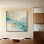 Abstract 817 Canvas Art 60 x 60 cm / Stretched on hidden frame
