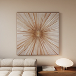 Abstract 818 Canvas Art 60 x 60 cm / Stretched on hidden frame