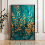 Floral Canvas Wall Art WAD819-F 90 x 60 cm / Stretched on hidden frame
