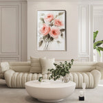 Floral Canvas Wall Art WAD822-F 90 x 60 cm / Stretched on hidden frame