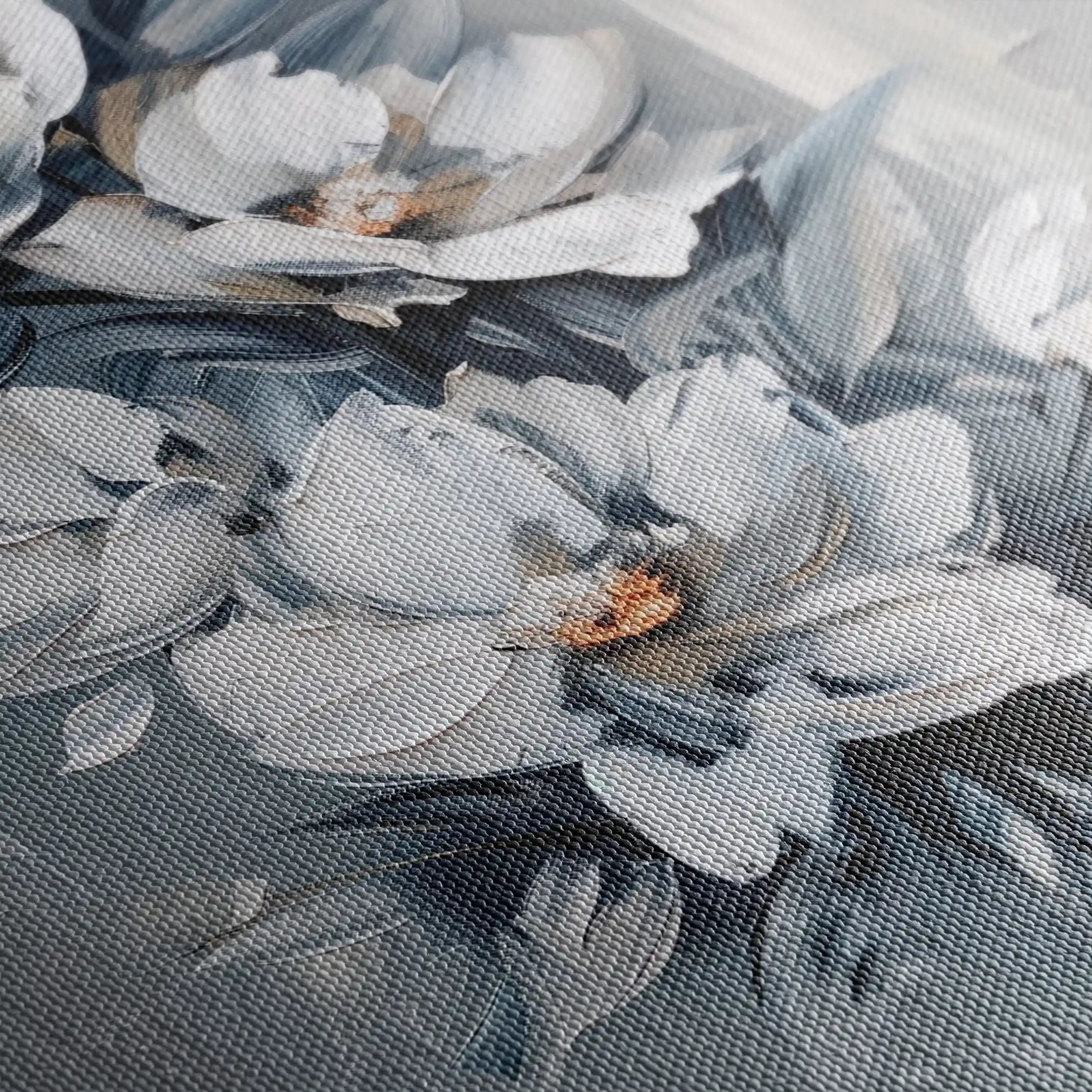 Floral Canvas Wall Art WAD827-F 90 x 60 cm / Stretched on hidden frame