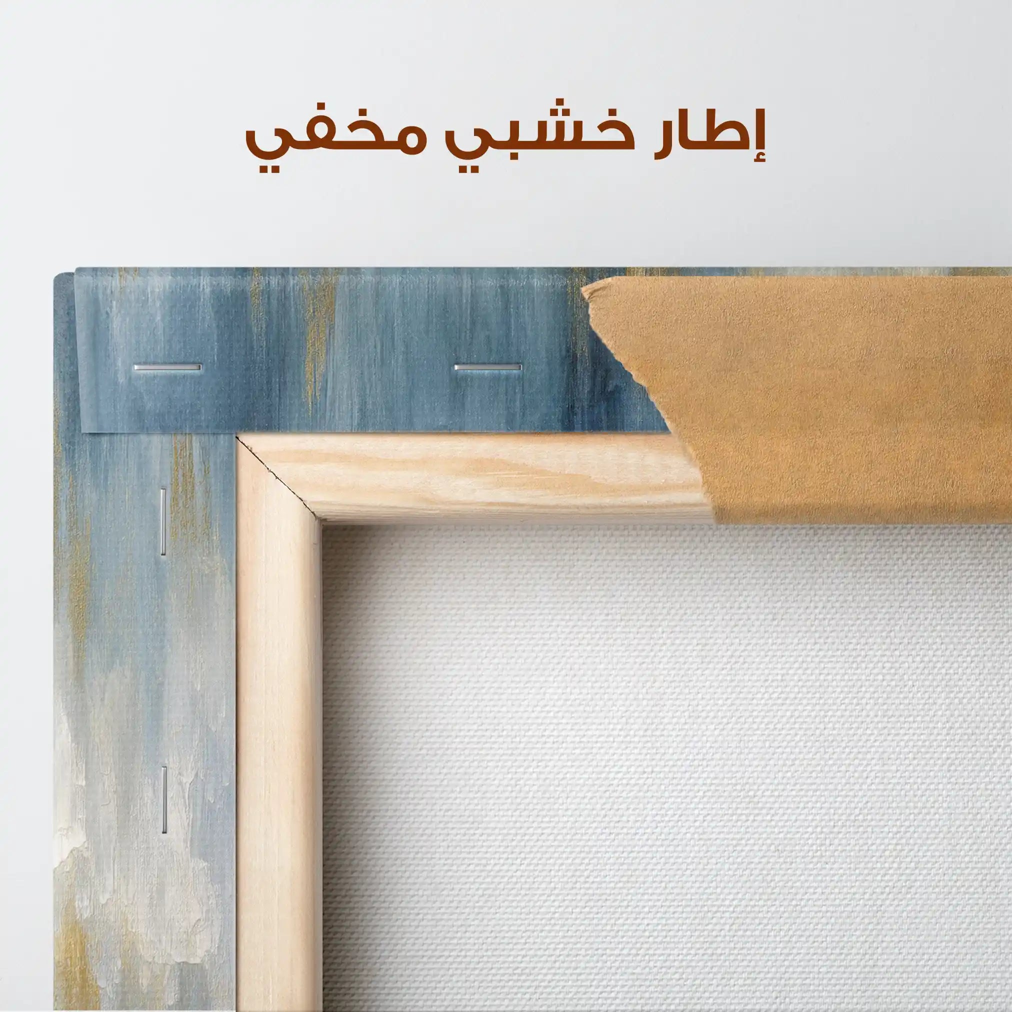 Abstract 831 Canvas Art 60 x 60 cm / Stretched on hidden frame