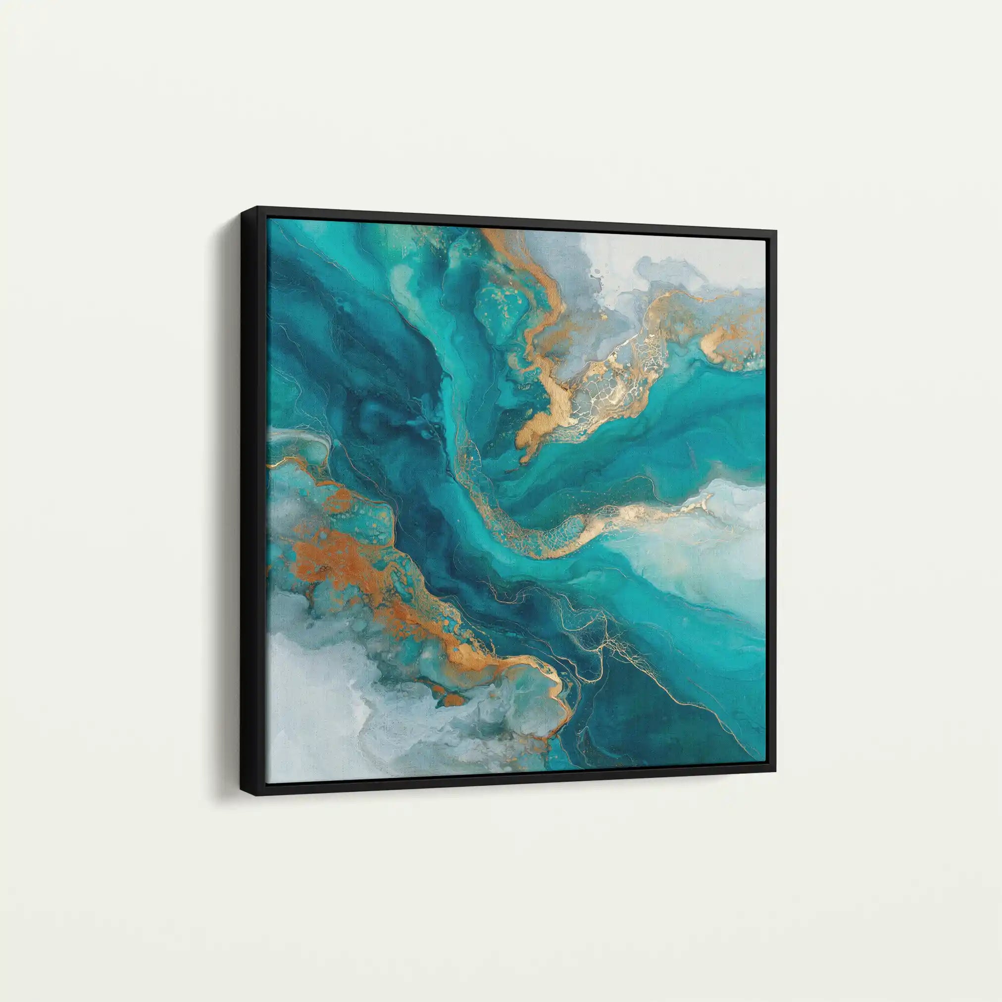 Abstract 832 Canvas Art 60 x 60 cm / Stretched on hidden frame