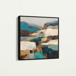 Abstract 843 Canvas Art 60 x 60 cm / Stretched on hidden frame