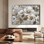 Floral Canvas Wall Art WAD843-F 90 x 60 cm / Stretched on hidden frame