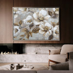 Floral Canvas Wall Art WAD843-F 90 x 60 cm / Stretched on hidden frame