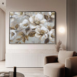Floral Canvas Wall Art WAD843-F 90 x 60 cm / Stretched on hidden frame